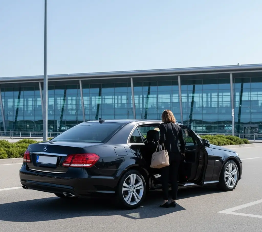 drop-off Flughafen Taxi Mainz
